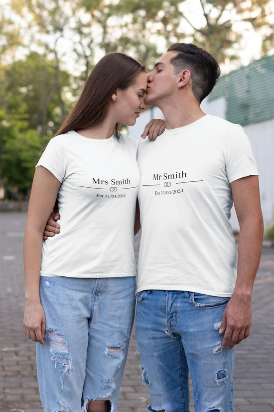 Couples Tee Shirts - 2 Pack